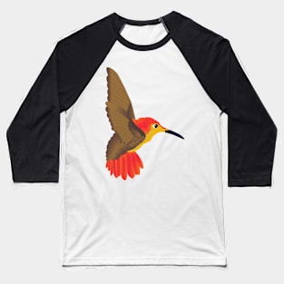 Cute hummingbird Baseball T-Shirt